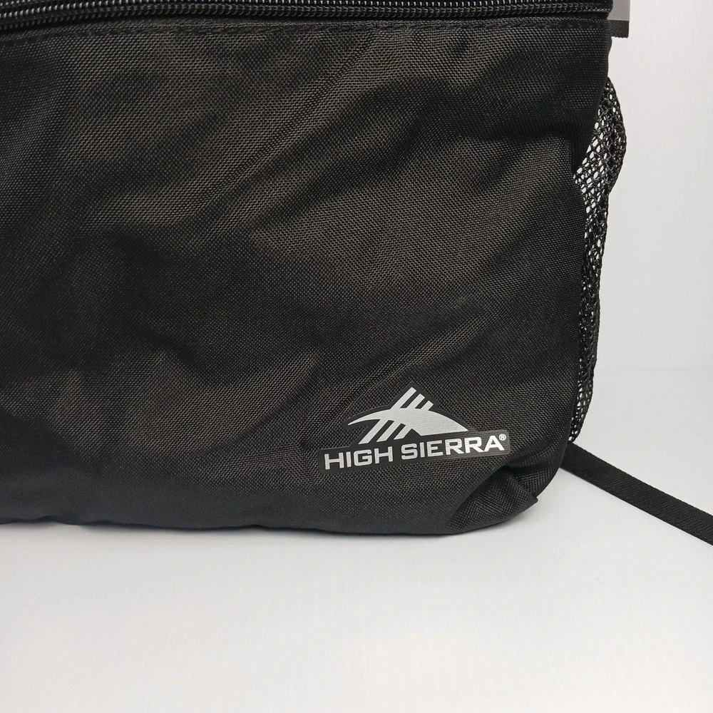 High Sierra Abbreviate Backpack, Laptop Bookbag for Travel‎ One Size Black New